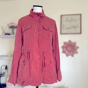 Forever 21 burnt orange 🍊 utility jacket NWT Size M